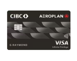 CIBC Aeroplan Visa Infinite Privilege Card credit card